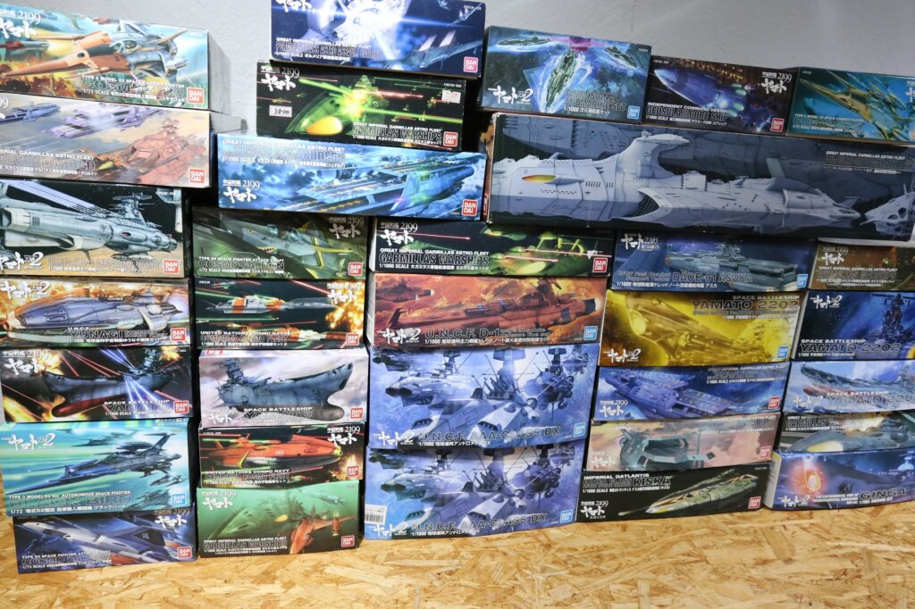 宇宙戦艦ヤマト シリーズのプラモ 買取