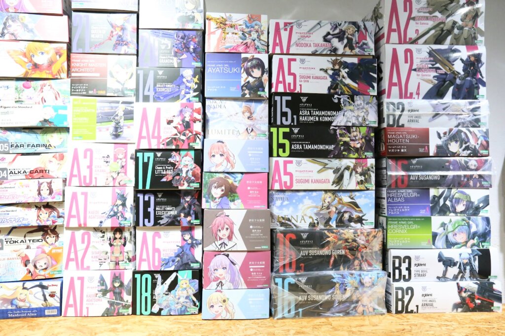 美少女プラモ 大量買取