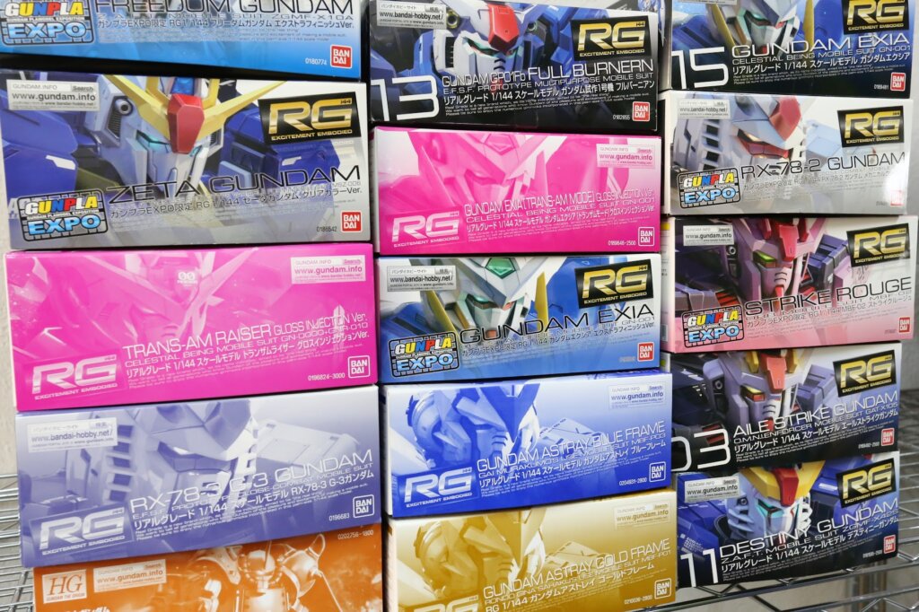RG ガンプラ 大量 買取