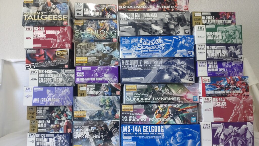 MGやHGのガンプラ 買取