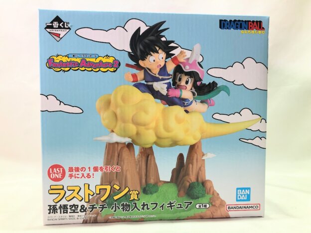 一番くじ ドラゴンボール Fantastic Adventure 2」より、ラストワン賞の「孫悟空＆チチ 小物入れフィギュア 買取