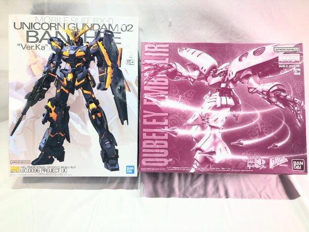 『MG バンシィ Ver.Ka』『MG キュベレイ・アンベリール』 買取