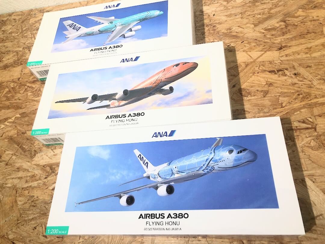 ANA・フライングホヌ・3機セット 非売品・新商品情報】1/400 A380 ANAフライングホヌ 3機セット | ひこ