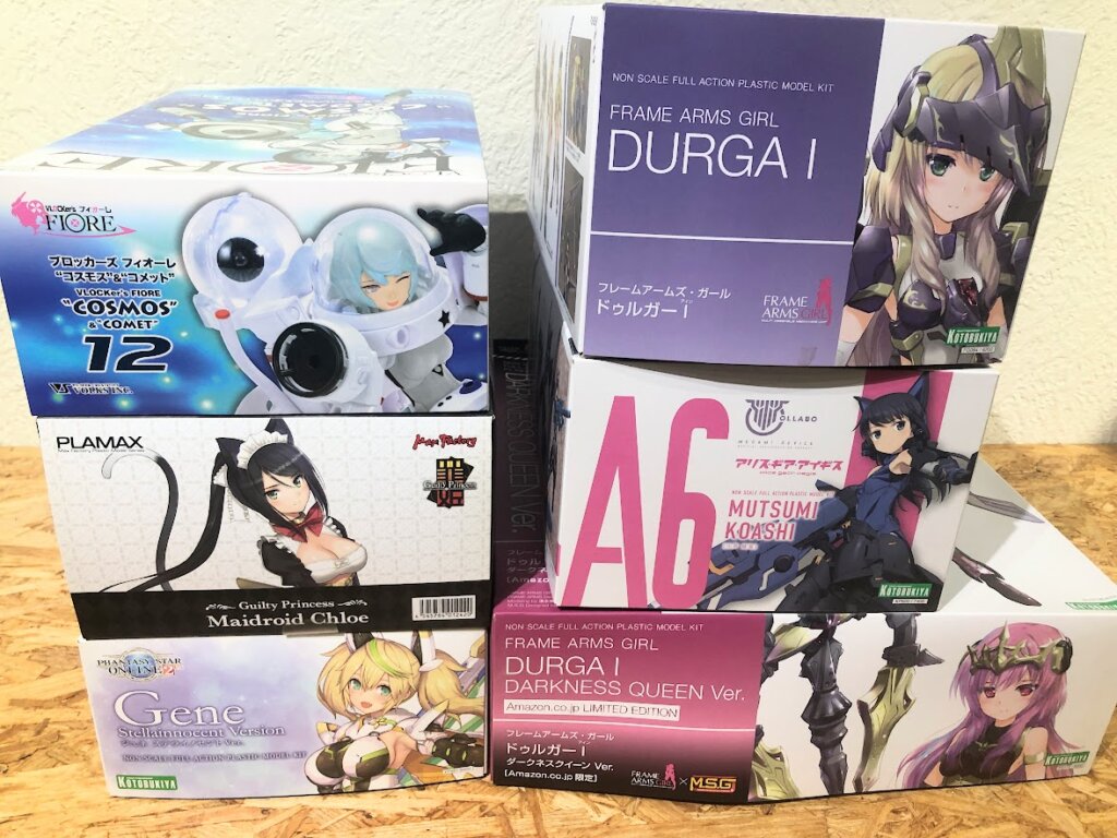 フレームアームズ・ガール等、美少女プラモ 買取