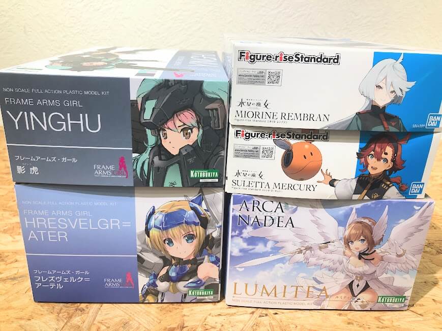 美少女プラモデル買取報告！影虎やルミティアなど