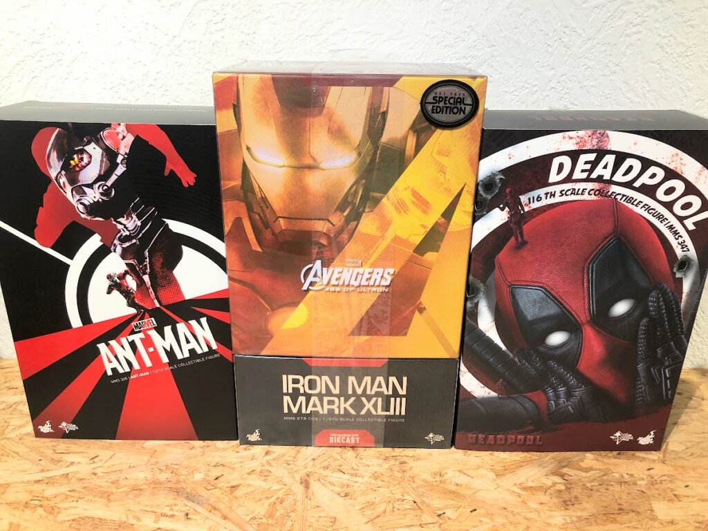ホットトイズ買取｜アイアンマン・デッドプール等3点を高価査定