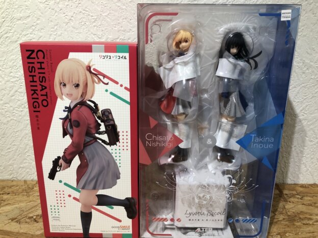 リコリコ錦木千束・井ノ上たきなフィギュア買取