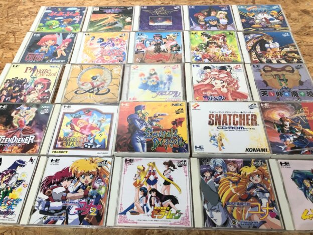 PCエンジン名作買取！悪魔城ドラキュラX・スナッチャー等高価査定