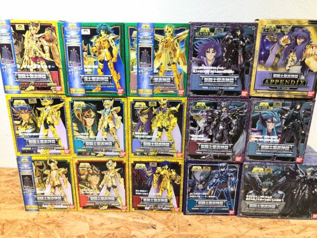 【買取実績】聖闘士聖衣神話 黄金・冥衣・海将軍など名作14点