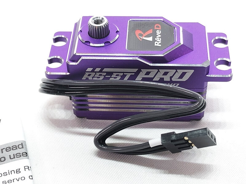 Reve Dの高性能ドリフトサーボ「RS-ST PRO」限定パープルVer.をお買取りしました！大切に使い込んできたラジコンパーツを手放すのは寂しいもの。おもちゃ買取ドットJPでは、その情熱と価値を正しく査定し、次のファンへと大切に橋渡しいたします。