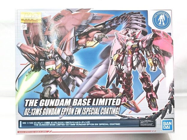 ガンダムベース限定「MG ガンダムエピオン EW スペシャルコーティング」の買取実績をご紹介。美しく輝くメッキ仕様の限定ガンプラを手放す際の悩みや、市場価値、おもちゃ買取ドットJPの安心査定について詳しく解説します。