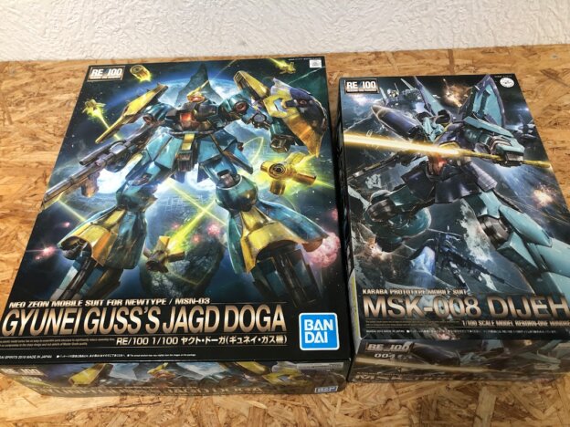 【ガンプラ買取】RE/100 ヤクト・ドーガ＆ディジェを高く売るコツ