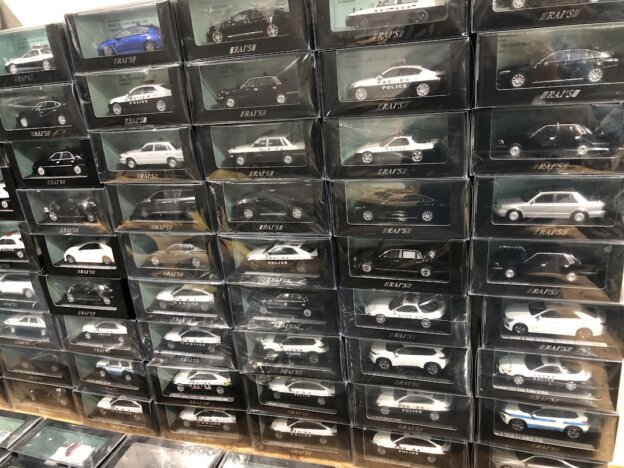 【買取実績】RAI'S（レイズ）警察車両ミニカーを多数買取！
