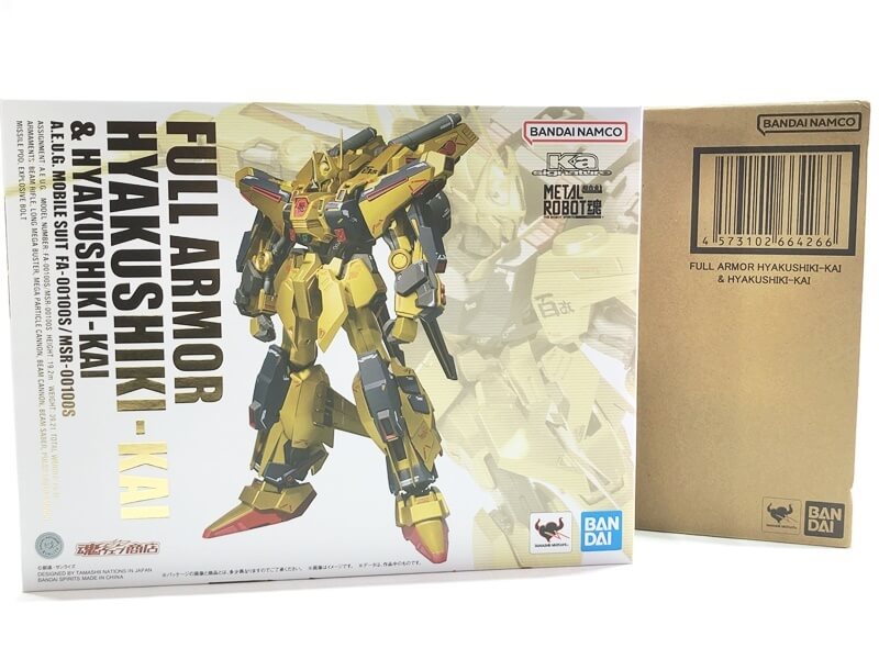 METAL ROBOT魂 フルアーマー百式改を高価買取！限定品の価値を査定