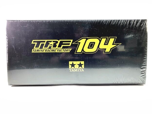 タミヤの1/10電動RC「TRF 104 シャーシキット（シュリンク未開封）」の買取実績をご紹介。いつか組もうと大切に保管していたラジコン、家族の手前や引越しで整理が必要になったコレクションをプロが厳正査定。まずはLINEで無料相場をチェックしませんか？