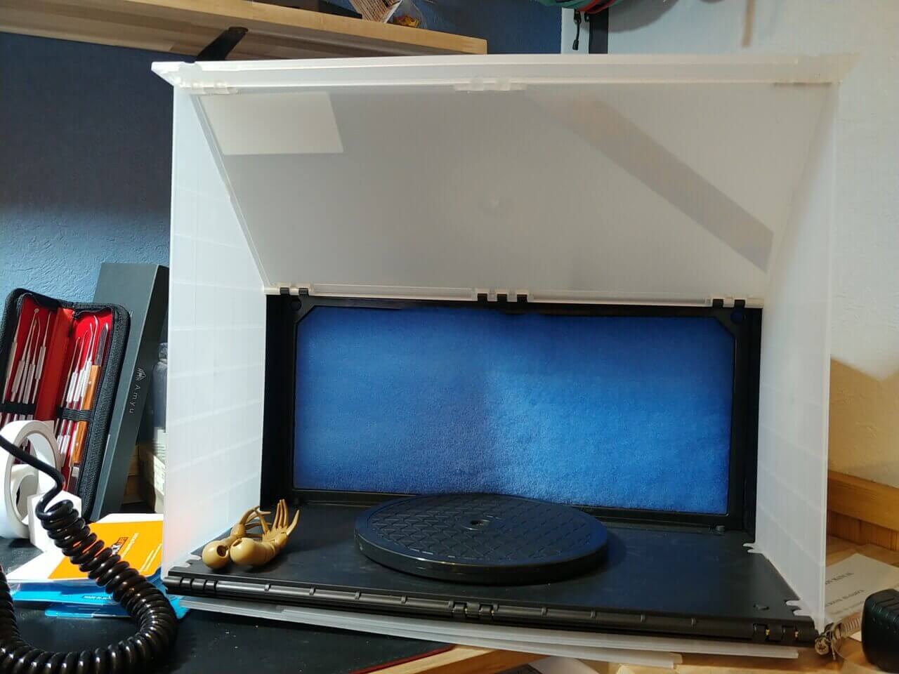 初めての塗装ブース　Ausuc スプレーブースを買ってみる。