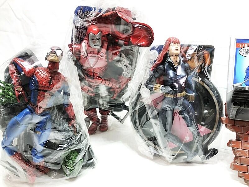 トイビズ マーベル アメトイ スパイダーマン・アイアンマン・ブラックウィドウ 買取実績