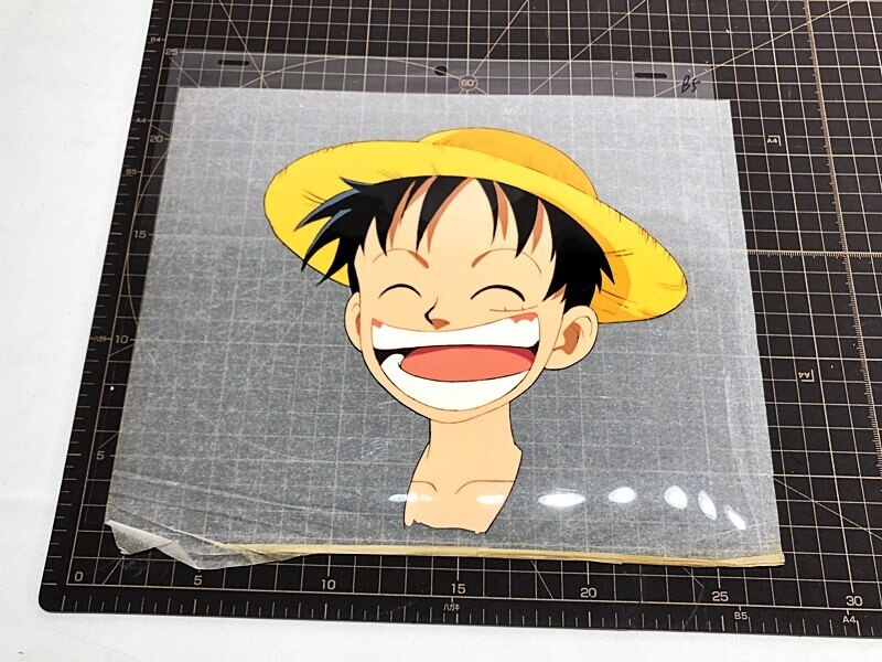 ワンピース ルフィ セル画 アニメ 手描き 買取実績