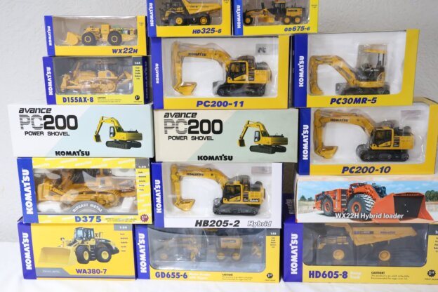 建機ミニチュアの世界|コマツ等主要メーカーの魅力と買取のコツ