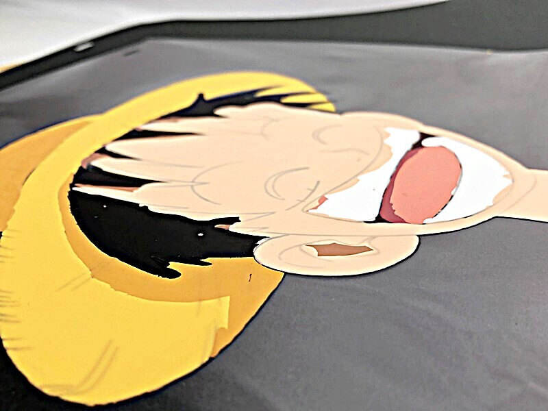 ONE PIECE モンキー・D・ルフィ セル画 当時物 買取実績
