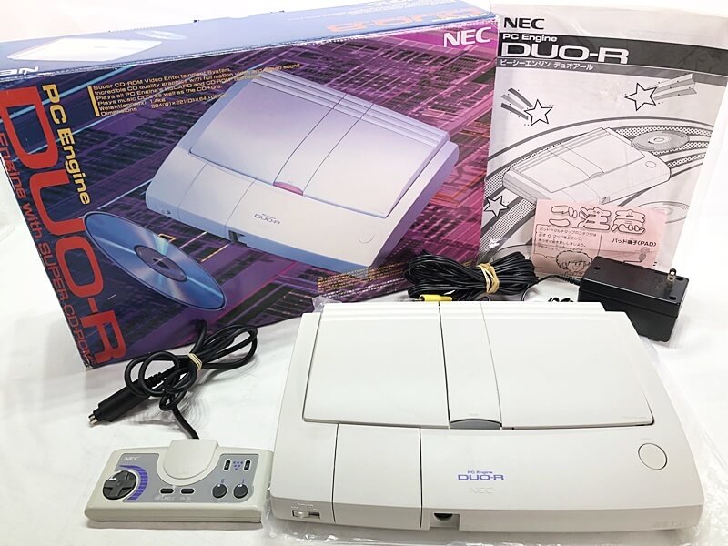 NEC PCエンジン Duo-R PI-TG10 箱・パッド・説明書付き レトロゲーム機 買取実績