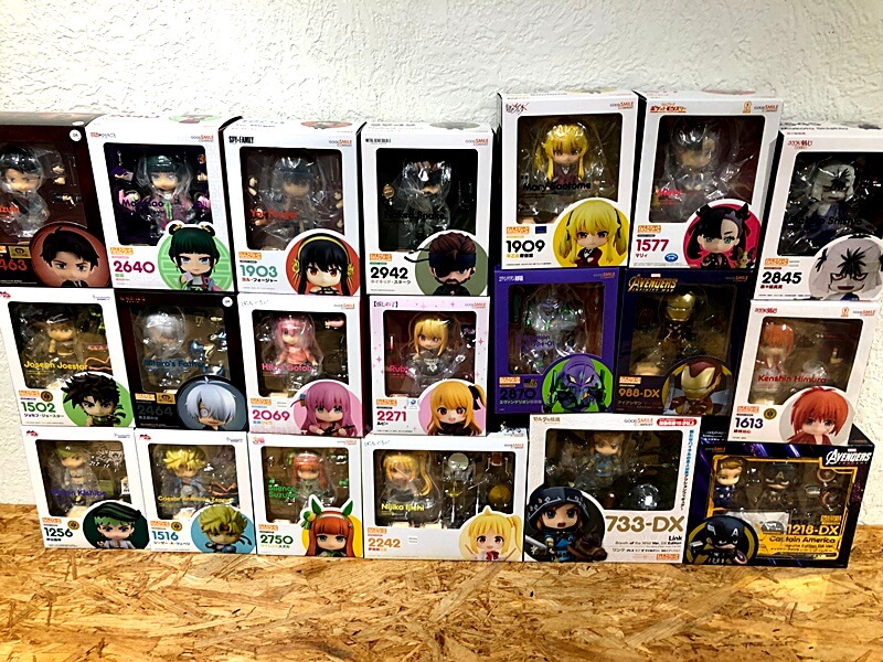 ねんどろいど ジョジョ ジョセフ シーザー 岸辺露伴 まとめ 買取実績
