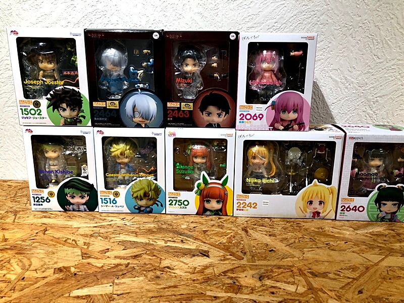 ねんどろいど 大量買取 ジョジョ ゲゲゲの謎 SPY×FAMILY まとめ売り 買取実績