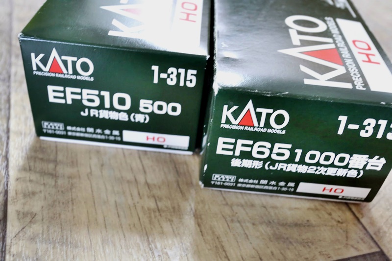 釧路 【KATO HOゲージ(KATO 1-315 EF510 500 JR 貨物色・1-313