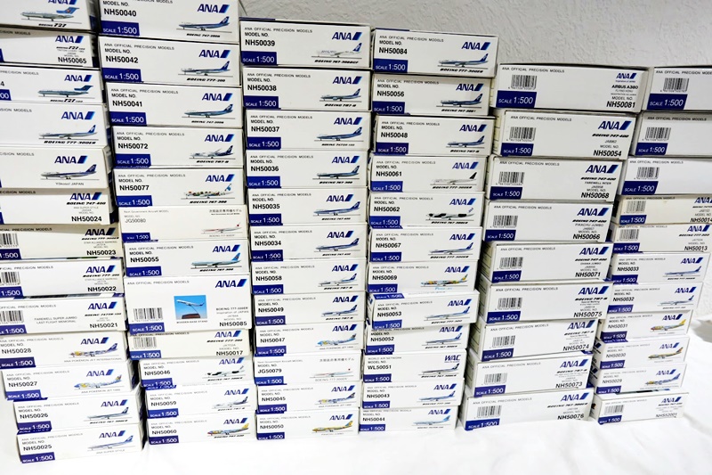 全日空商事の飛行機模型 （ダイキャストプレーン） 買取実績