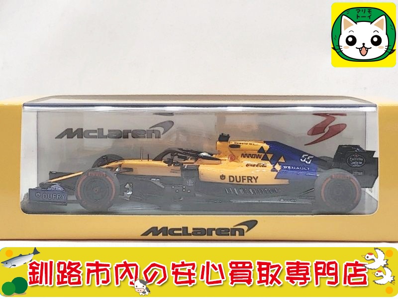 スパーク 1/43 マクラーレン MCL34 3rd ブラジルGP 2019 S6048 高価買取