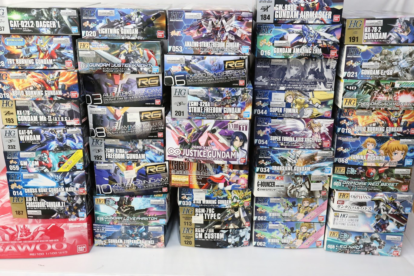 釧路 HG RG 等プラモ ガンプラ 買取